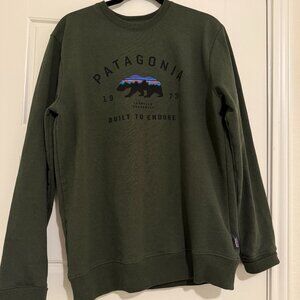 Patagonia M's Arched Fitz Roy Bear Uprisal Crew Sweatshirt Size M